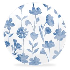 Corelle Durable Dinnerware Botanical Stripes 8.5 Salad Plate, Floral