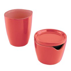 Corelle Durable Dinnerware Vermilion Cream and Sugar Set