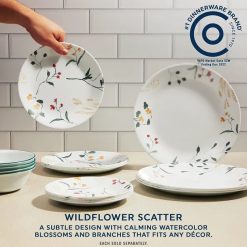 Alternative view of Corelle Durable Dinnerware Wildflower Scatter 18-ounce Cereal Bowl
