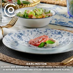 Alternative view of Corelle Durable Dinnerware Darlington 12-piece Dinnerware Set, Service for 4
