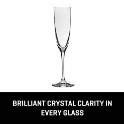 Alternative view of Corelle Durable Dinnerware Tokyo Temptation Champagne Glasses (4-Pieces), 5-ounce, Dishwasher Safe, Lead-free Crystalline