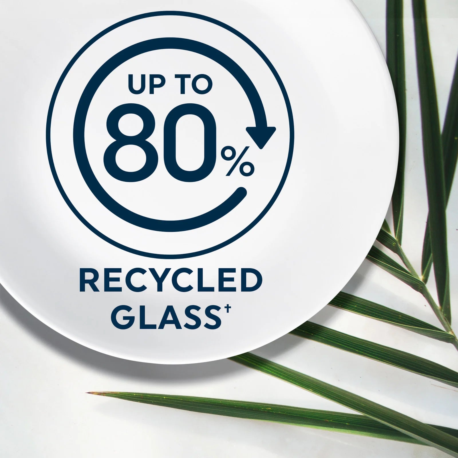 Corelle Durable Dinnerware Cobalt Circles 6.75 Appetizer Plate - Image 4