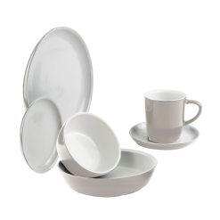 Corelle Durable Dinnerware 6-piece Truffle Dinnerware Set , Service for 1