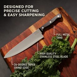 Alternative view of Corelle Durable Dinnerware Essentials 8 Chef Knife