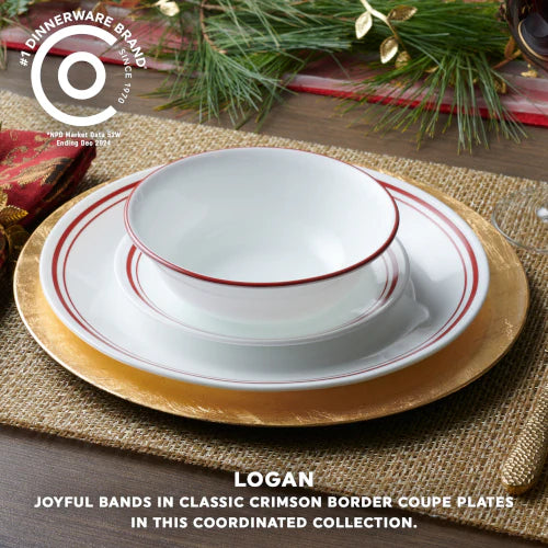 Corelle Durable Dinnerware Logan 18-pc Dinnerware Set, Service for 6 - Image 5
