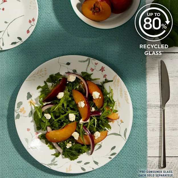 Corelle Durable Dinnerware Wildflower Scatter 6.75 Appetizer Plate - Image 5