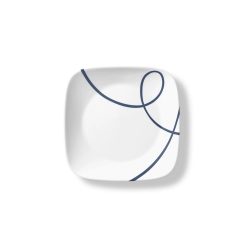 Corelle Durable Dinnerware Lia Square 6.5?? Appetizer Plate