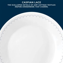 Alternative view of Corelle Durable Dinnerware Caspian Lace 6.75 Appetizer Plate