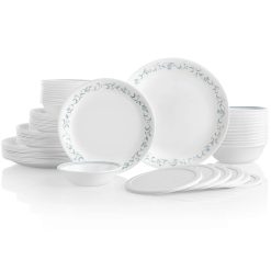 Corelle Durable Dinnerware Country Cottage 66-piece Dinnerware Set, Service for 12
