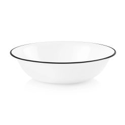 Corelle Durable Dinnerware Inked Poppy 10-ounce Dip & Condiment Bowl