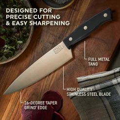Alternative view of Corelle Durable Dinnerware Ellsworth 3-piece Knife Set