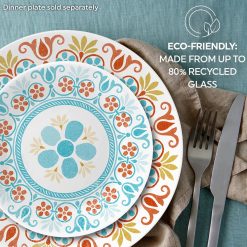 Alternative view of Corelle Durable Dinnerware Global Collection Terracotta Dreams 6.75 Appetizer Plate