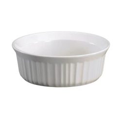 Corelle Durable Dinnerware French White 24-ounce Casserole Dish