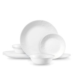 Corelle Durable Dinnerware Madeline 12-piece Dinnerware Set, Service for 4