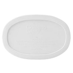 Corelle Durable Dinnerware French White Plastic Lid for 15-ounce Oval Baking Dish