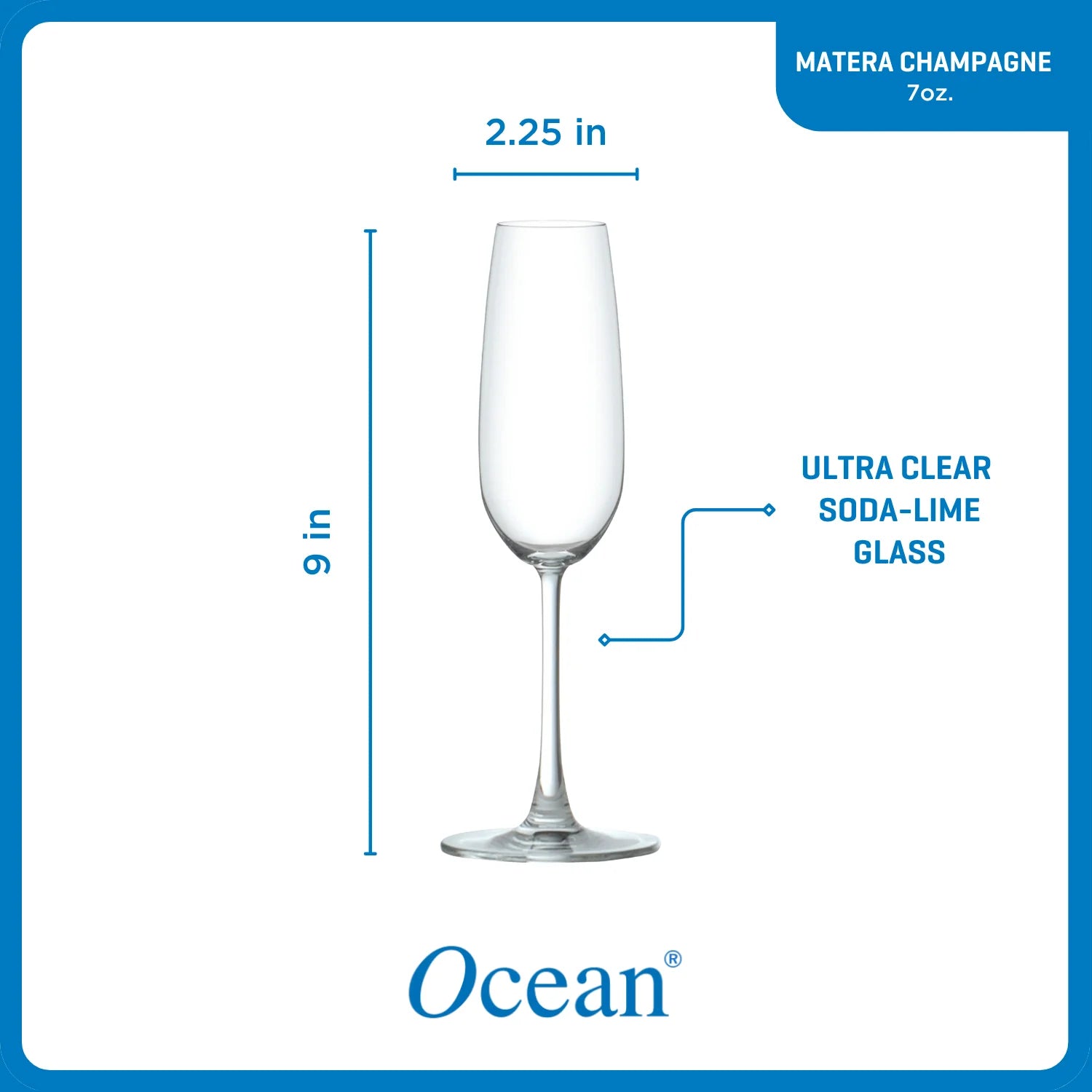 Corelle Durable Dinnerware Matera Champagne Flutes (4-Pieces), 7-ounce, dishwasher safe - Image 6