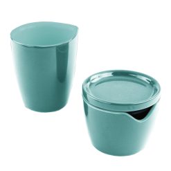 Corelle Durable Dinnerware Pool Cream and Sugar Set