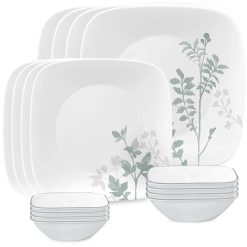 Corelle Durable Dinnerware Amalie 16-piece Dinnerware Set, Service for 4