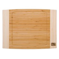 Corelle Durable Dinnerware Woodworks 12 x 16 Bamboo Cutting Board