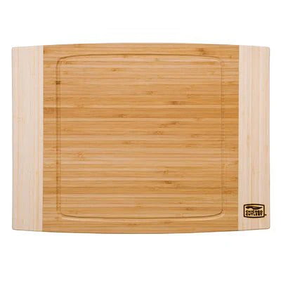 Corelle Durable Dinnerware Woodworks 12 x 16 Bamboo Cutting Board