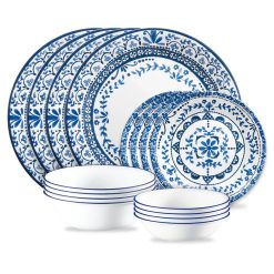 Corelle Durable Dinnerware Portofino 16-piece Dinnerware Set, Service for 4