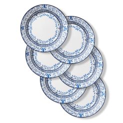 Corelle Durable Dinnerware Portofino 10.25 Dinner Plates, 6-pack