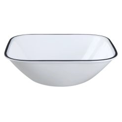 Corelle Durable Dinnerware Square Simple Sketch 22-ounce Cereal Bowl