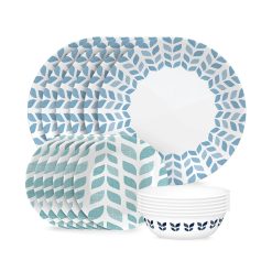 Corelle Durable Dinnerware Global Collection Northern Pines 18-piece Dinnerware Set, Service for 6