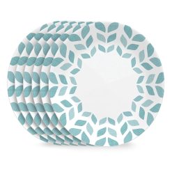 Corelle Durable Dinnerware Global Collection Northern Pines 8.5 Salad Plates, 6-pack
