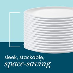 Alternative view of Corelle Durable Dinnerware Winter Frost White 6-ounce Mini Dip Bowl
