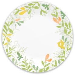 Corelle Durable Dinnerware Contemporary Fruit 10.5 Dinner Plate- 4 Pack
