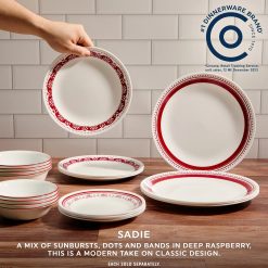 Alternative view of Corelle Durable Dinnerware Sadie 10.25 Dinner Plate