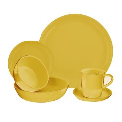 Corelle Durable Dinnerware 6-piece Curry Dinnerware Set , Service for 1