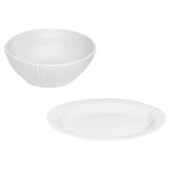 Corelle Durable Dinnerware French White 2-piece Serving Set