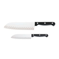 Corelle Durable Dinnerware Essentials 2-piece Santoku / Partoku Knife Set