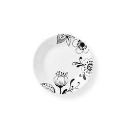 Corelle Durable Dinnerware Inked Poppy 6.75 Appetizer Plate