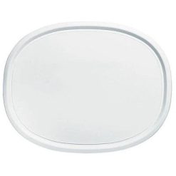Corelle Durable Dinnerware French White Oval Plastic Lid for 2.5-quart Baking Dish