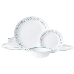 Corelle Durable Dinnerware Country Cottage 12-piece Dinnerware Set, Service for 4