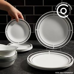 Alternative view of Corelle Durable Dinnerware Brasserie 10.25 Dinner Plate