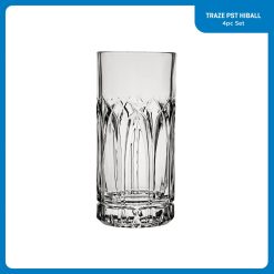 Alternative view of Corelle Durable Dinnerware ware Traze PST Highball Glasses (4-Pieces), 12-ounce, Dishwasher Safe