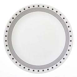 Corelle Durable Dinnerware City Block 10.25 Dinner Plate