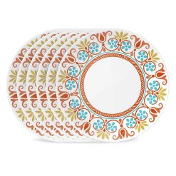 Corelle Durable Dinnerware Global Collection Terracotta Dreams 10.25?? Dinner Plates, 6-pack