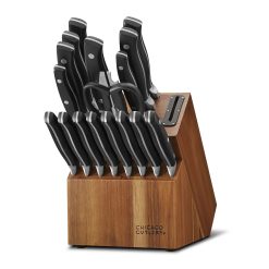Alternative view of Corelle Durable Dinnerware Insignia Classic 18-piece Block Set with Built-in Sharpener