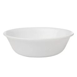 Corelle Durable Dinnerware Winter Frost White 10-ounce Dip & Condiment Bowl