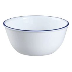 Corelle Durable Dinnerware Classic Caf?? Blue 28-ounce Large Soup Bowl