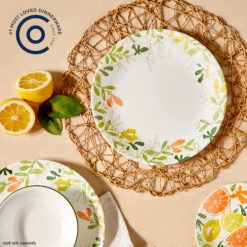 Alternative view of Corelle Durable Dinnerware Contemporary Fruit 10.5 Dinner Plate- 4 Pack