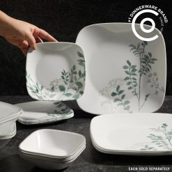 Alternative view of Corelle Durable Dinnerware Square Amalie 6.5 Appetizer Plate