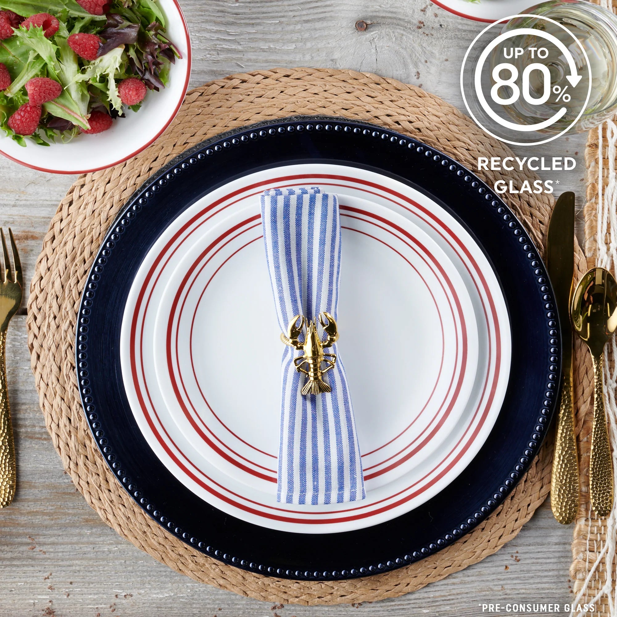 Corelle Durable Dinnerware Logan 18-pc Dinnerware Set, Service for 6 - Image 4