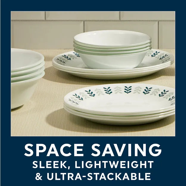 Corelle Durable Dinnerware Anders 18-piece Dinnerware Set, Service for 6 - Image 5