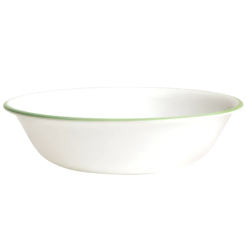 Corelle Durable Dinnerware Spring Blossom Green 18-ounce Cereal Bowl